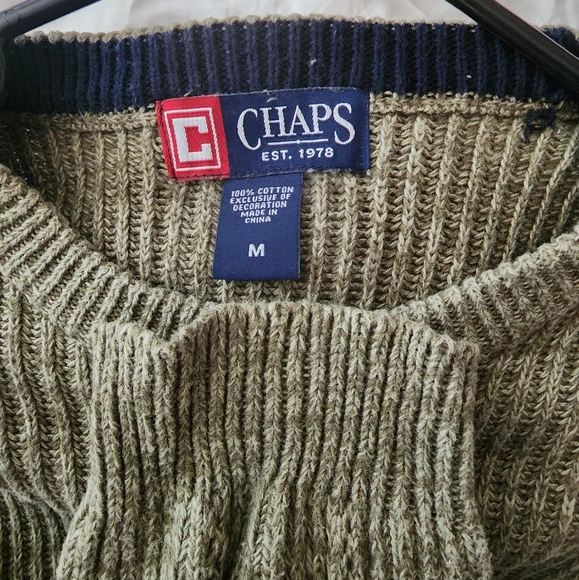 CHAPS Men's Fall Winter Sweater - Picture 3 of 3